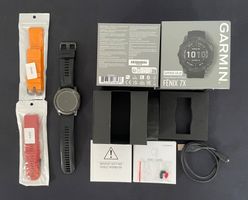 Garmin Fenix 7X Sapphire Solar - DLC-Titan - inkl. Zubehör