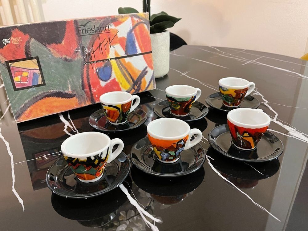 Tassen: Friesland Espressotassen, 6er Set – Neu (gemäss Beschreibung) aus Bern von Griffs_jetzt_zue