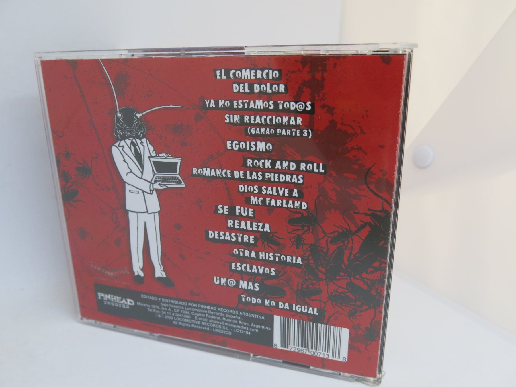 CD: CD: Reincidentes – El Comercio del Dolor – Usato da Ernetschwil venduto da luisvonerni 2