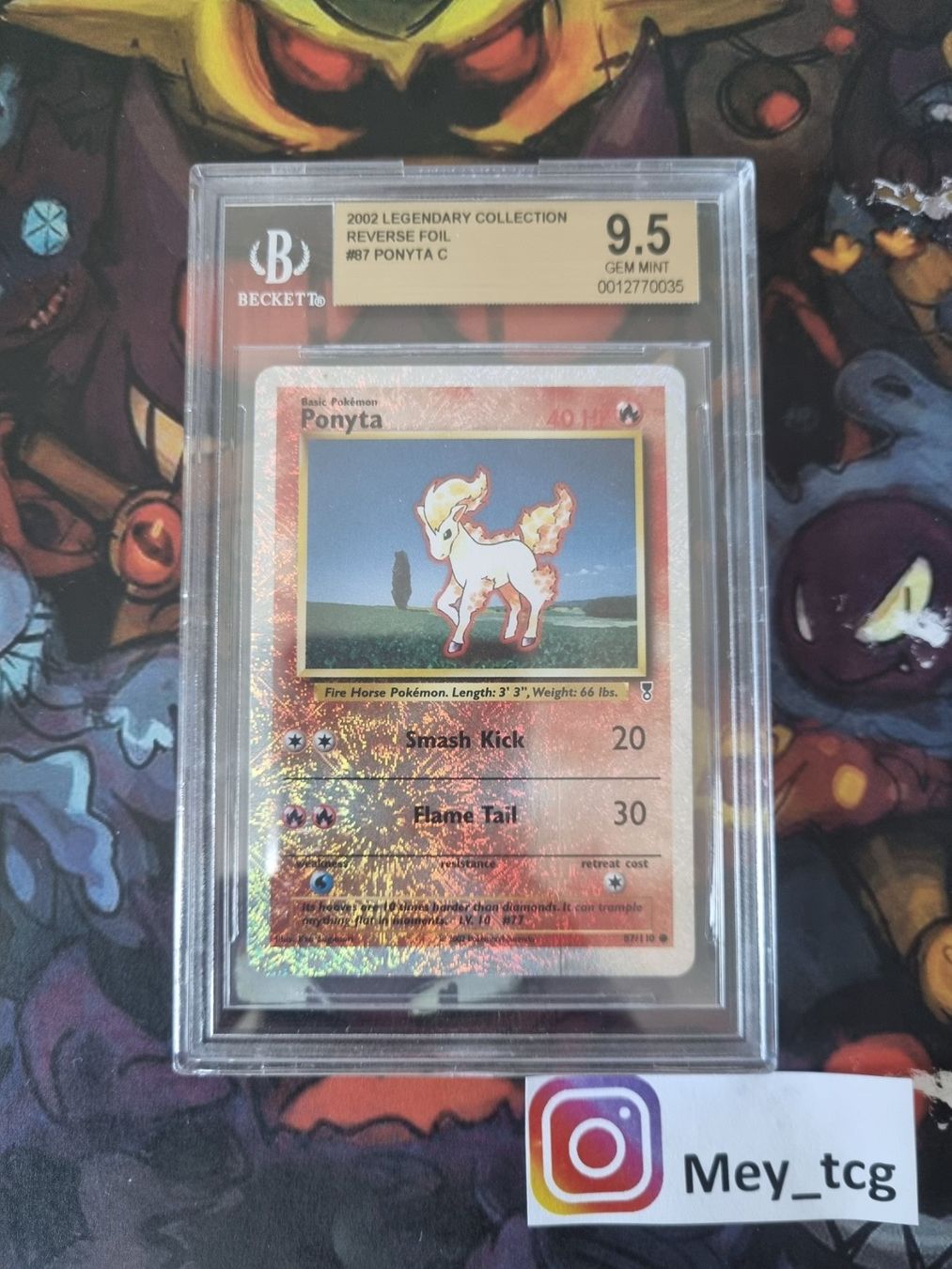 Pokémon Sammelbilder & Trading cards: Ponyta 87/110 Beckett 9.5 – Neu (gemäss Beschreibung) aus Holzhäusern ZG von mey_tcg