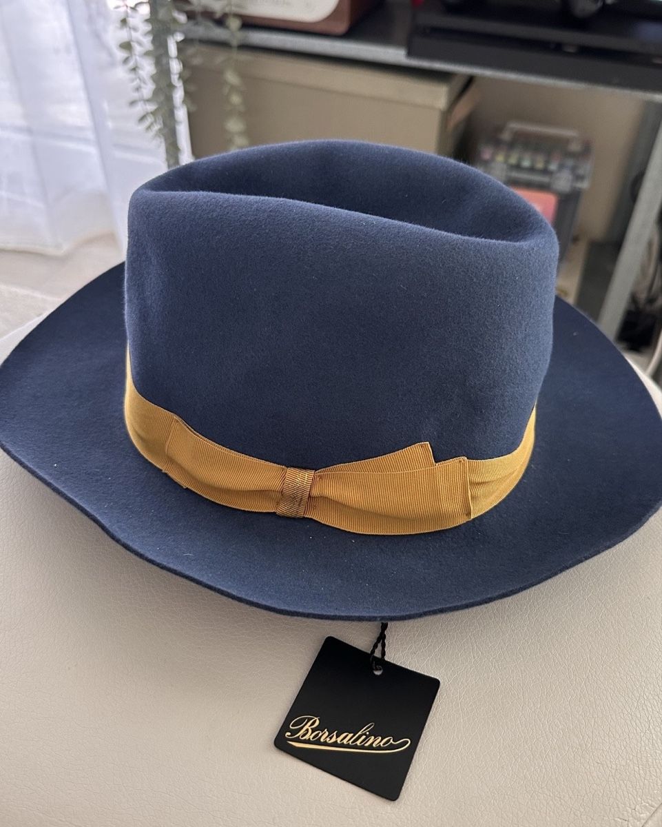 Borsalino Copricapi, berretti & cappellini: Borsalino Hat – Nuovo (secondo la descrizione) da Ascona venduto da effenne