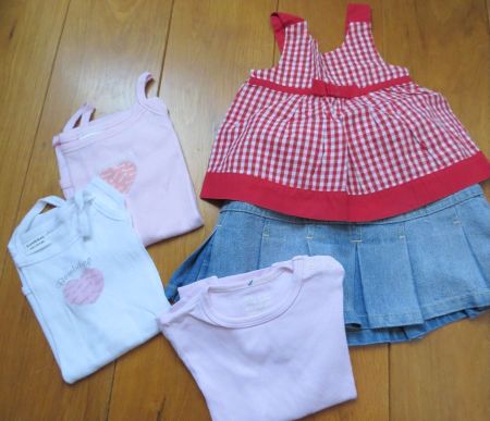 Sommer Kleideset lot habits été 86