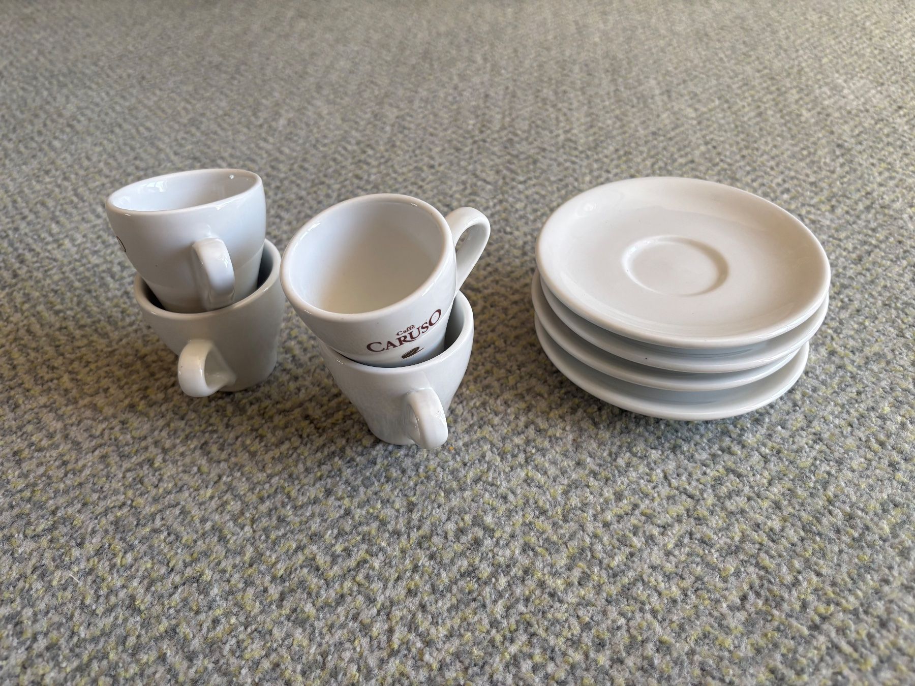 Tazze: Espressotassen Caffe Caruso Set gebraucht – Usato da Rickenbach Sulz venduto da Buca00
