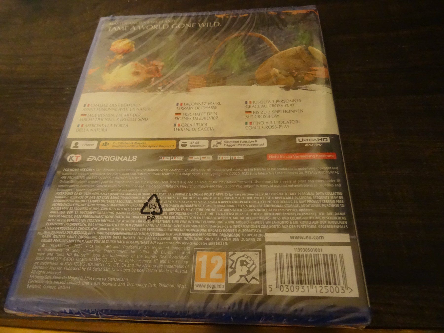 Sony Spiele: Wild Hearts PS5 NEUWARE – Neu und originalverpackt aus Olten von Disc-Ausverkauf 1
