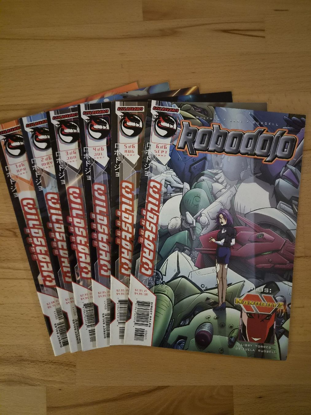 Comics: Robo Dojo #1-6 (complete) – Gebraucht aus Biel/Bienne von collector_comics