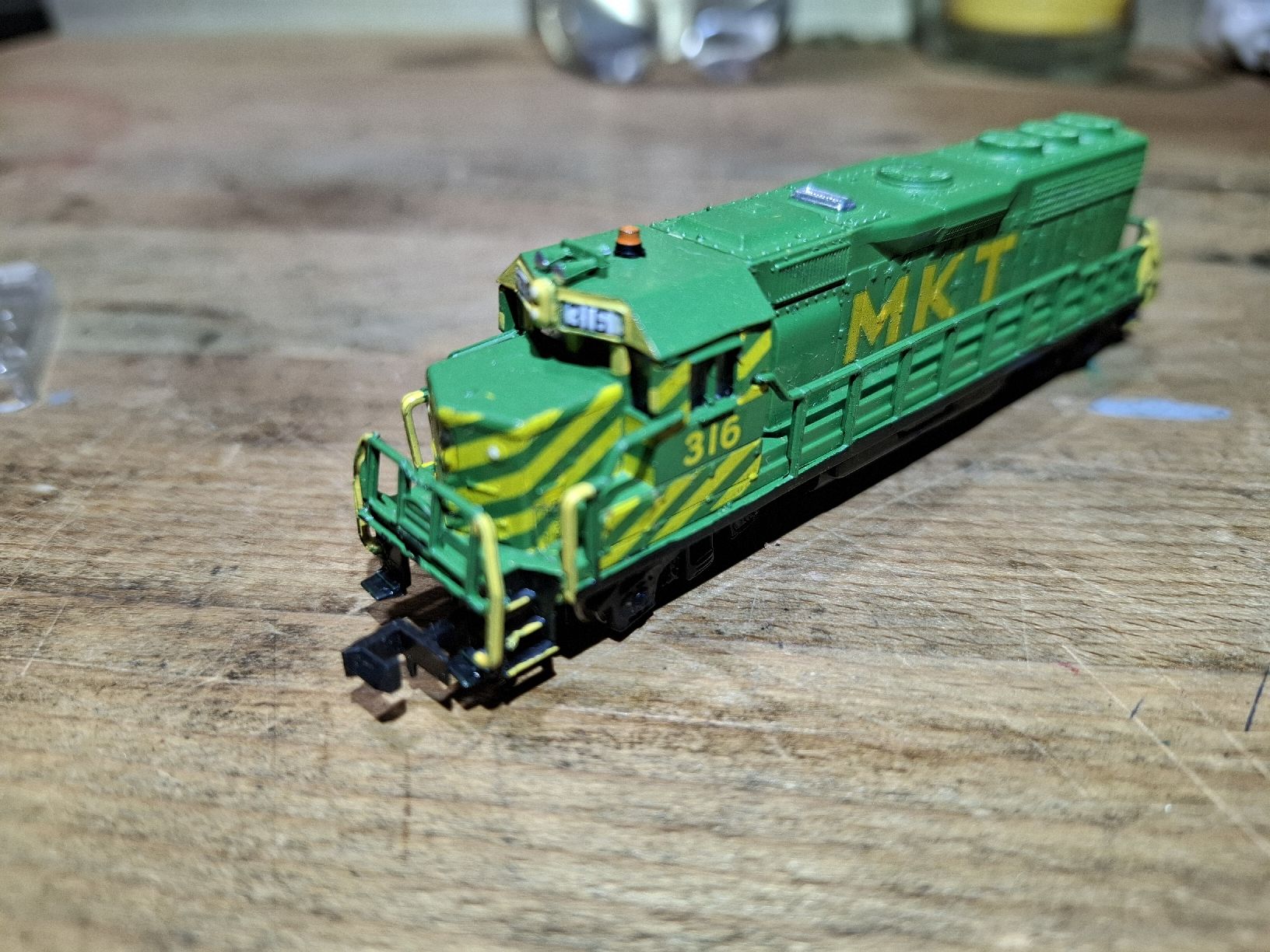 Modelleisenbahnen: Spur N Diesellok MKT 316 – Gebraucht aus Flaach von maniv6