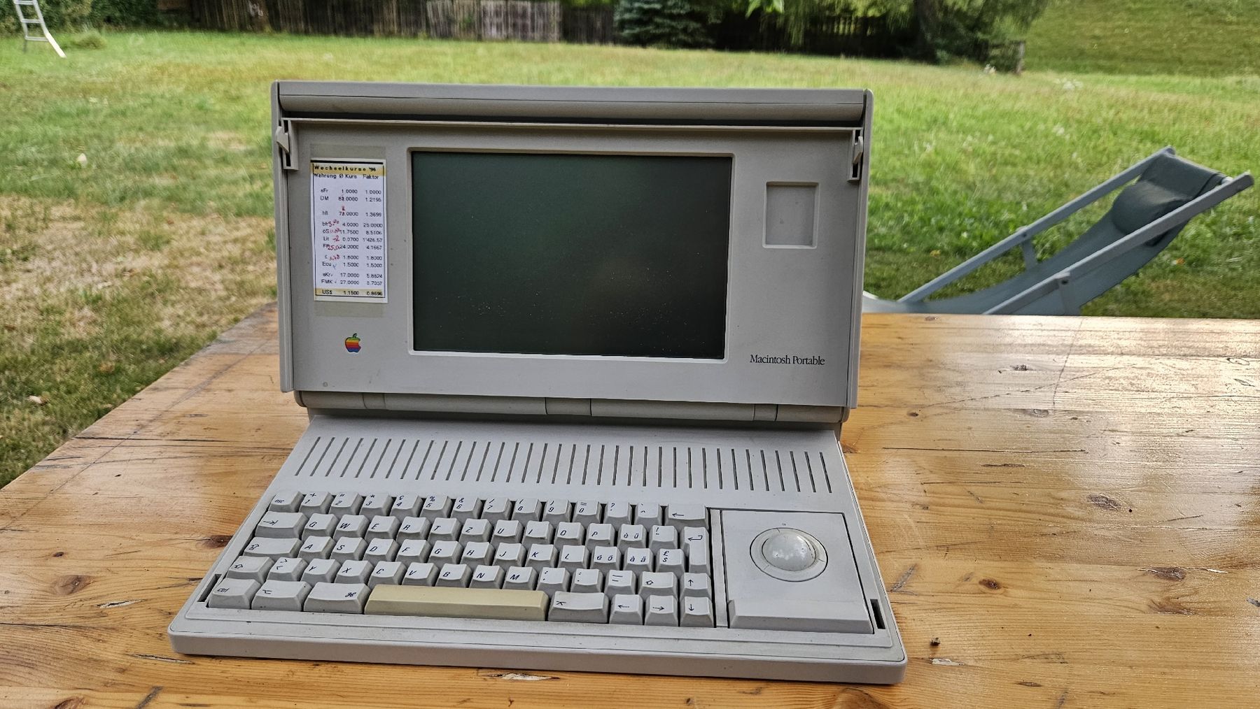 Apple PC: Apple Macintosh Portable Computer mit Zubehoer und Tasche – Usato da Ennenda venduto da Mr.Alpen16536 7