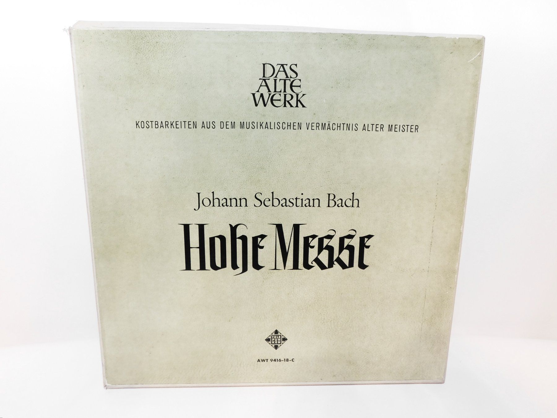 Dischi in vinile: Bach - Hohe Messe – Usato da Emmenbrücke venduto da Ulisse-22