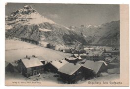 ENGELBERG Alte Dorfansicht