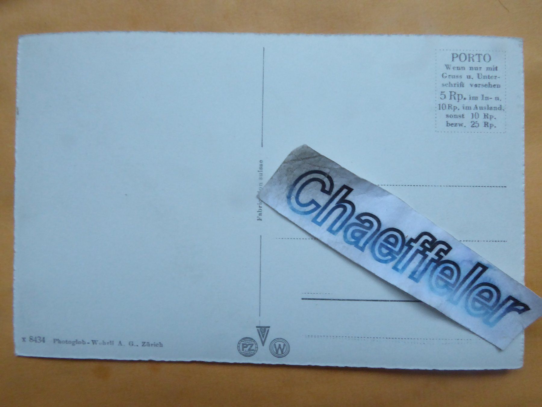 Cartes postales: S. Bernardino col pizzo d'accello – D'occasion à Zürich par Chaeffeler 1