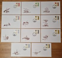 Fürstentum Liechtenstein_ATM der 1. Serie__11 FDC komplett !
