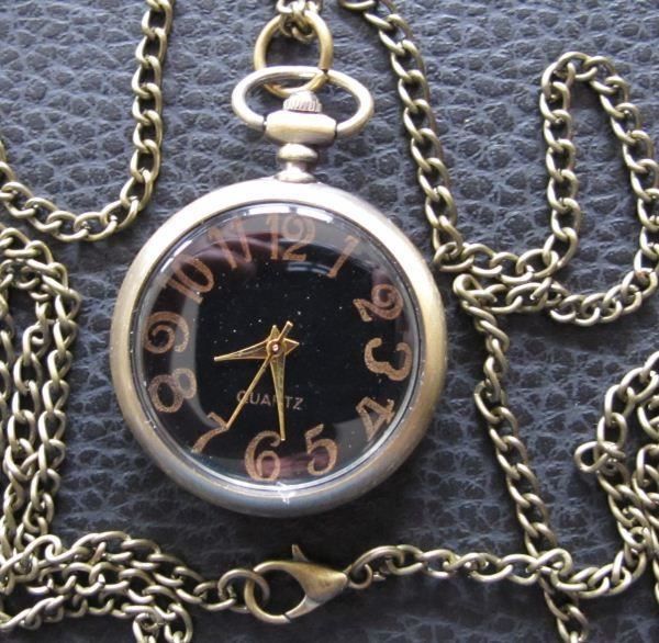 Orologi: Umhängeuhr Umhänge-Uhr Steampunk – Nuovo (secondo la descrizione) da Schwanden GL venduto da UHRKNALL