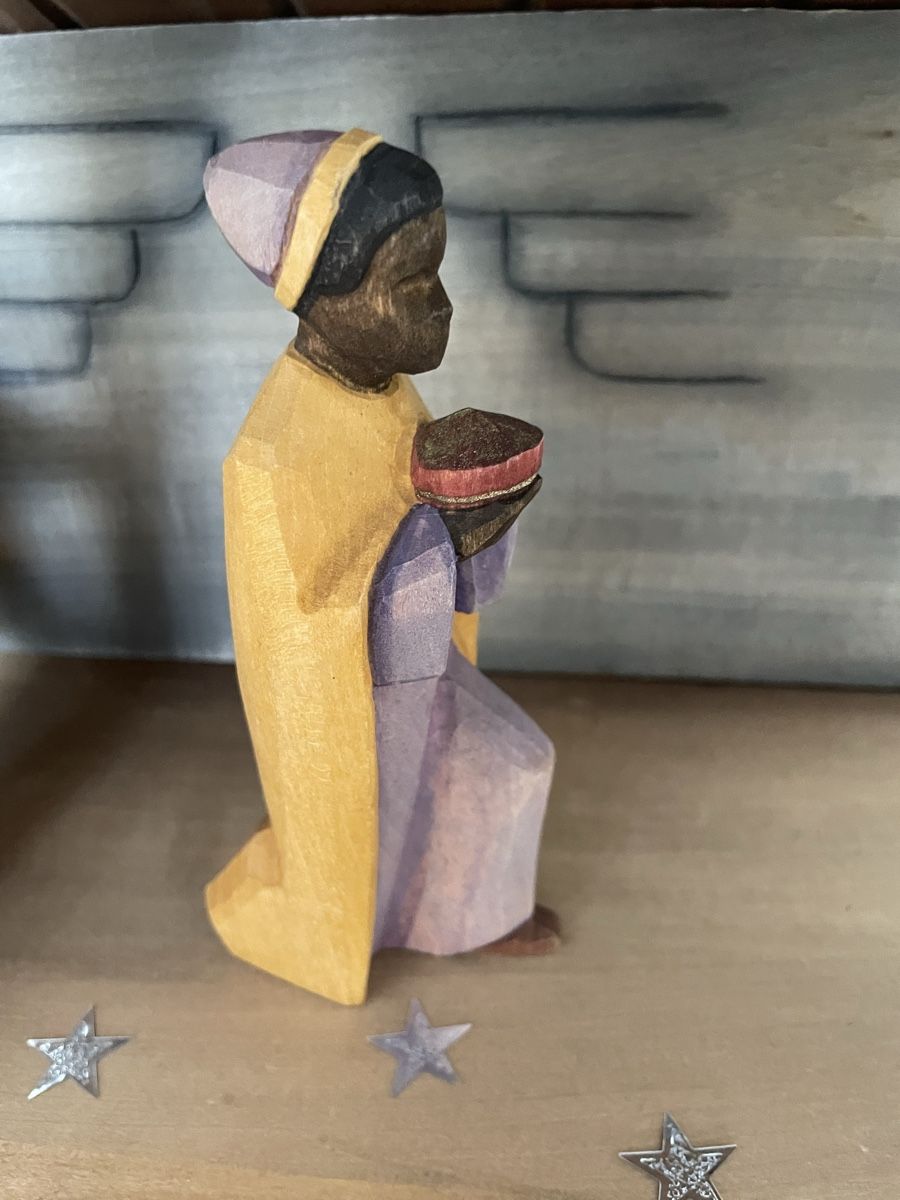 Statuette: Krippenfigur König von Brienzer Schnitzerei  – Usato da Emmenbrücke venduto da miz_9kht 3
