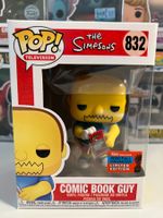 Funko POP! Television Les Simpsons Comic Book Guy Limitée