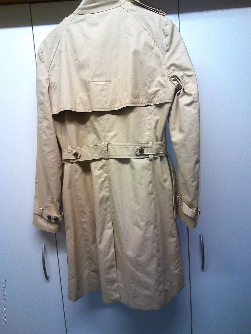 Mango Mäntel: Trenchcoat Mango Basic Gr. 36 beige mit Gürtel – Gebraucht aus Altendorf von zipfizaffi 3