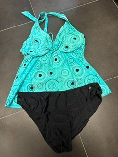 s'Oliver Tankini türkis/schwarz 44B