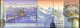 Sonderblock Tag der Briefmarke 2015 Bulle