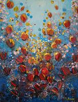 Peinture D'art Tableaux Original on Canvas Hidden