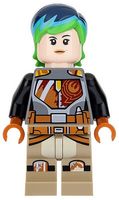 LEGO Star Wars Sabine Wren - Bright Green and Dark (sw0742)
