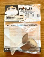 Propeller boat COPPER 43mm OCTURA X447 1/4 links 3blatt