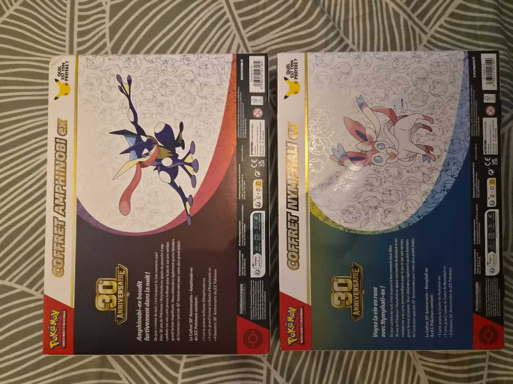 Pokémon Carte collezionabili: 2 coffret nymphali amphinobi 30 ans – Nuovo e nell'imballaggio originale da Les Acacias venduto da S.Vieira 1