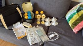 Medela Freestyle Flex Milchpumpe & Zubehör👶🏻💕