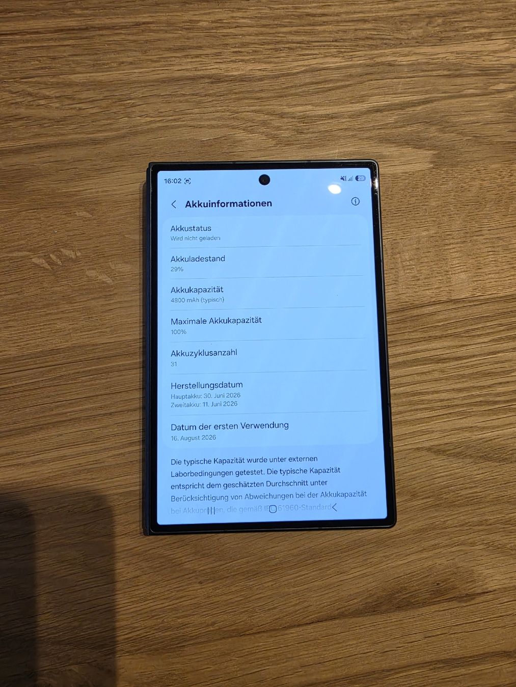 Samsung Handys / Smartphones: Fold 8 Graphit 512 GB mit Garantie – Gebraucht aus Zollikofen von I7ZN 2