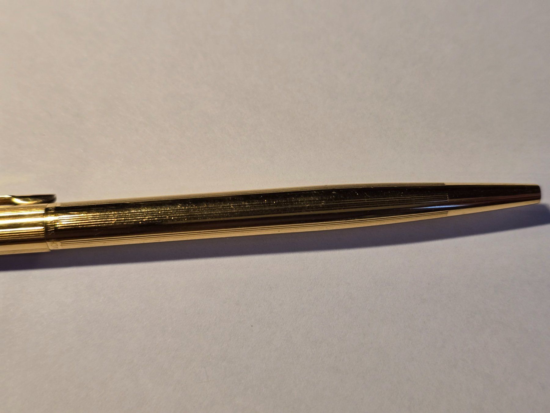 Caran D'Ache Penna & Evidenziatori: Stylos-billes Caran d'Ache plaqués or – Usato da versoix venduto da moonkey02 2