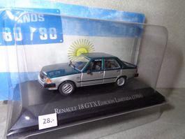 Salvat 1:43 Classic Car Renault 18 GTX 1984
