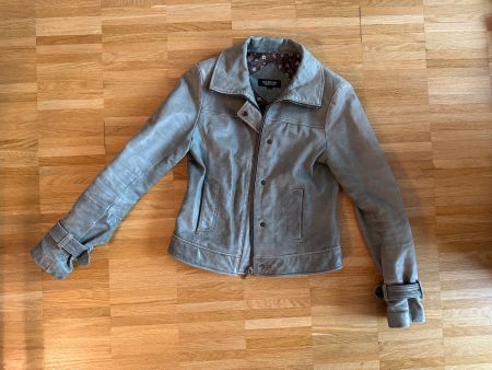 Little New York leather jacket, size S