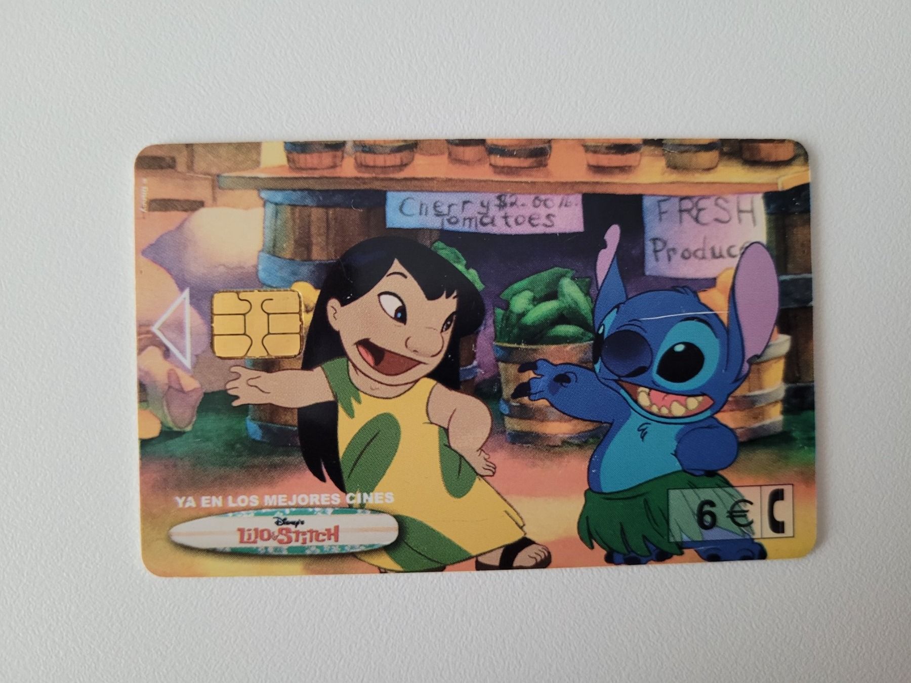Telefon- & Taxkarten: Telefonkarte Spanien "Lilo & Stitch" – Gebraucht aus Inwil von Flower2325