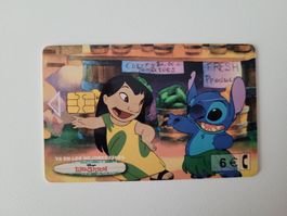 Telefonkarte Spanien "Lilo & Stitch"