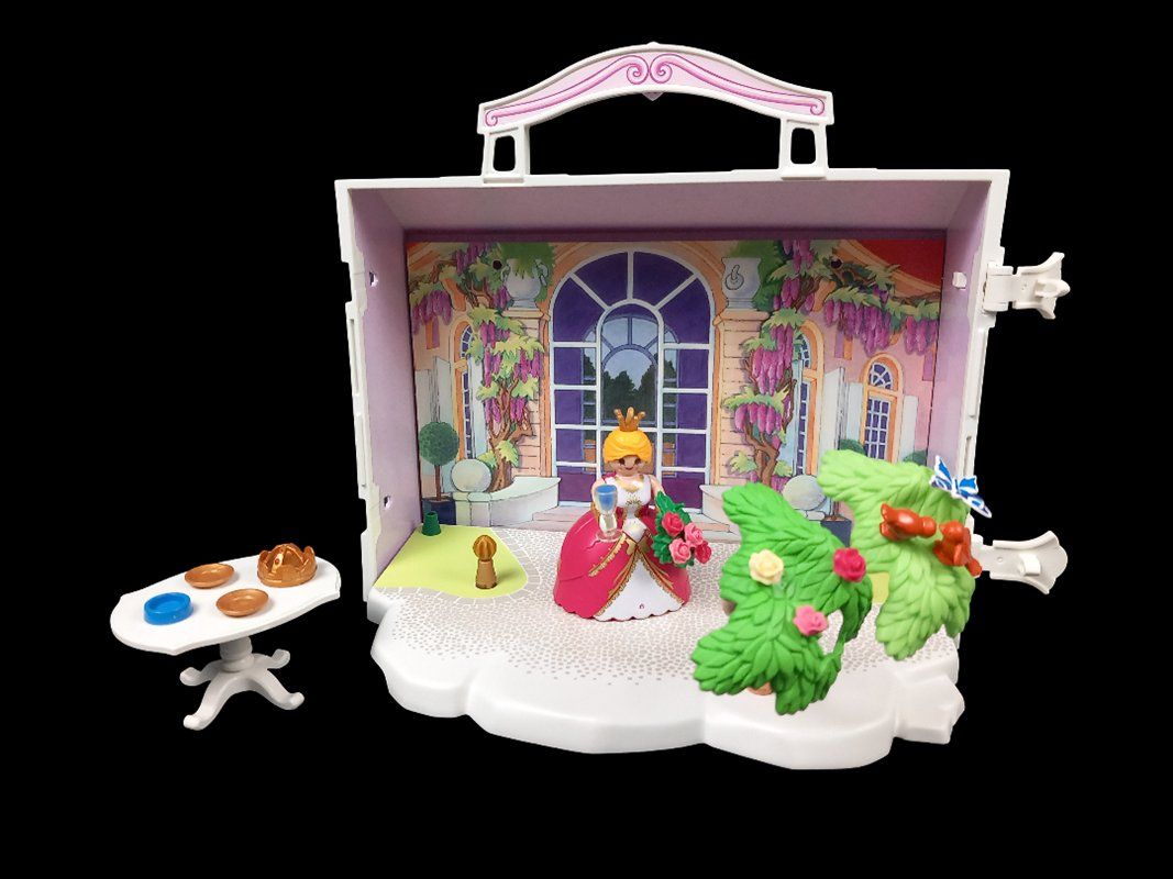 Playmobil Giocattoli: PLAYMOBIL 5359 - Mitnehm-Koffer "Prinzessinnen" – Usato da Hünenberg venduto da Restwert_Zug 6