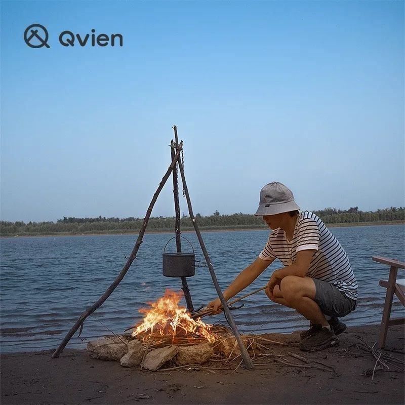 Supporti a parete: Camping Grill Halterung / Feuer Rack – Nuovo e nell'imballaggio originale da Flawil venduto da swisstrendshop 5
