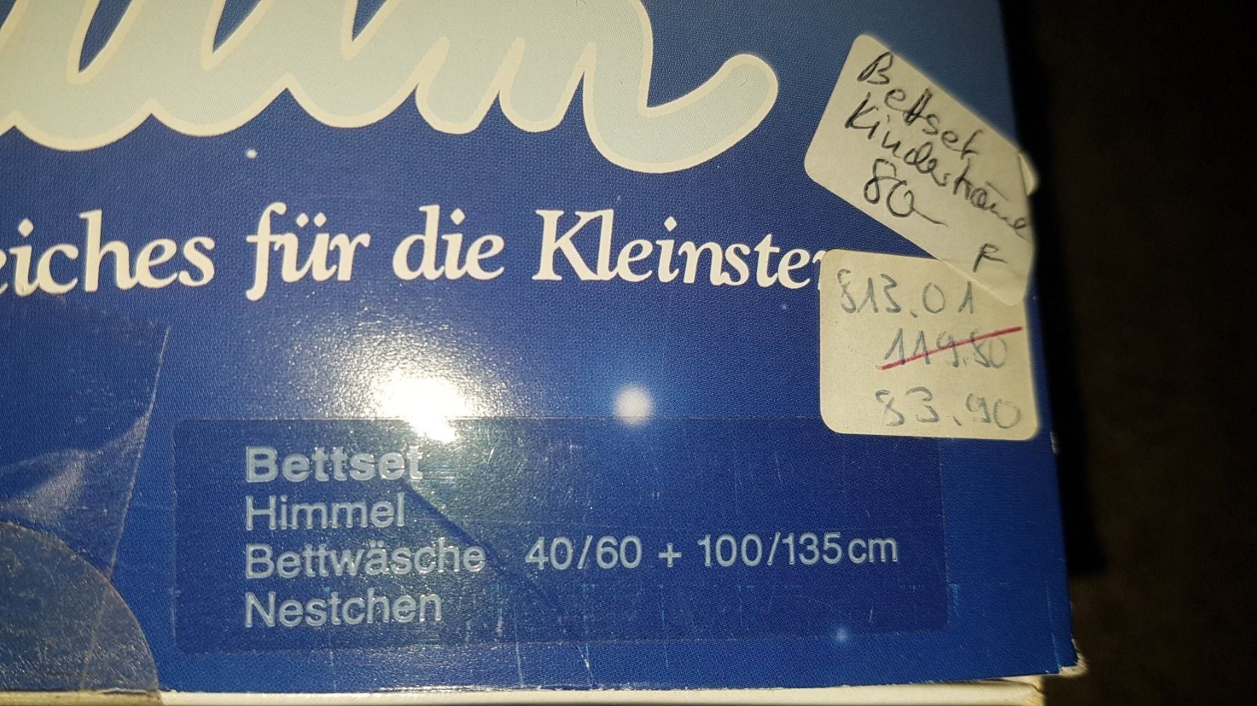 Biancheria da letto: Bettset Kindertraum massiv reduziert – Usato da Schwarzenburg venduto da Flamingo07 1