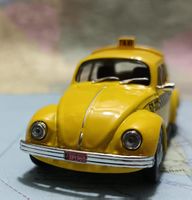 VW Käfer / Beetle TAXI Rio De Janeiro 1985 gelb / Decor 1:43