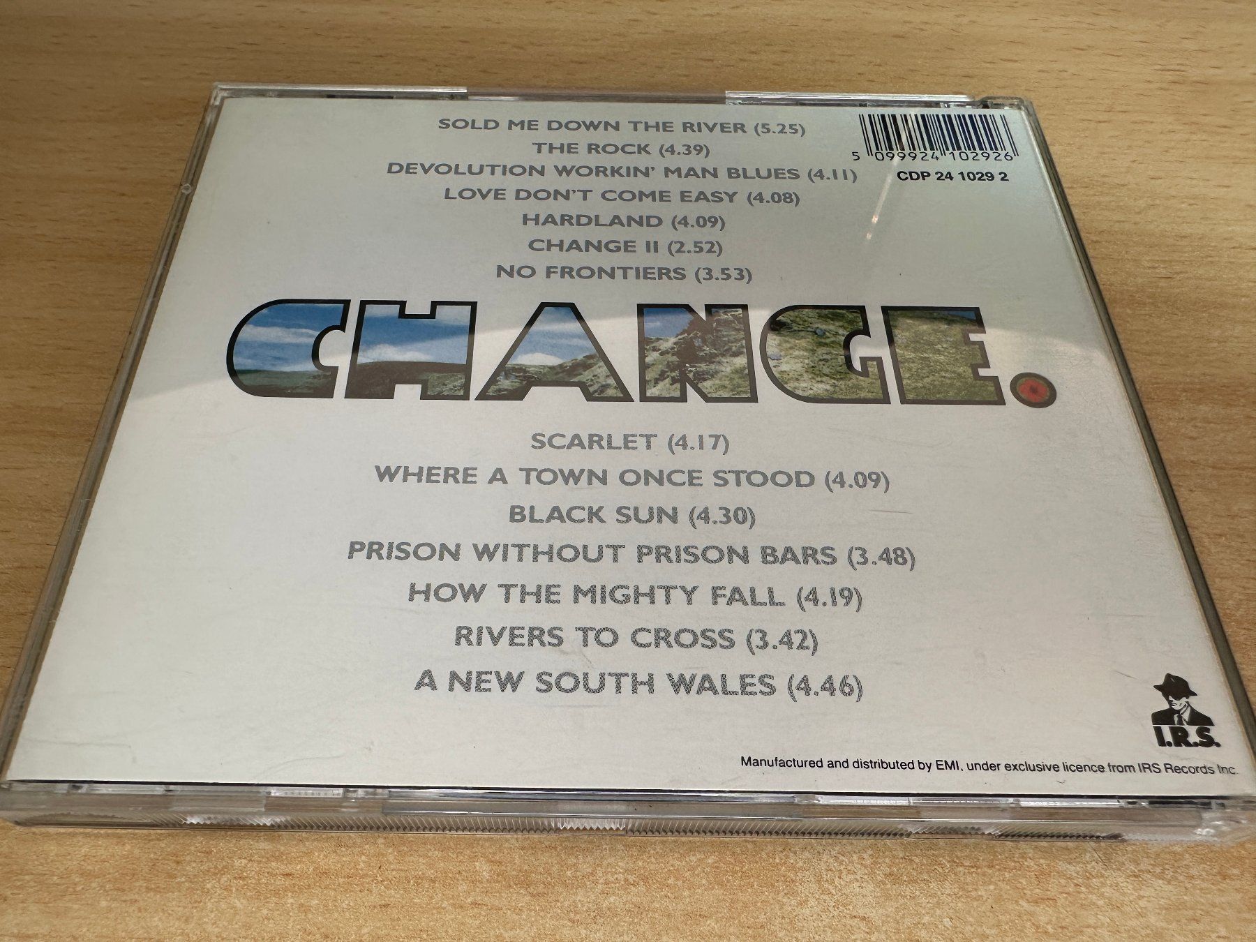 CD: O3 The Alarm – Change – Usato da Rikon im Tösstal venduto da Alpenmutz 1