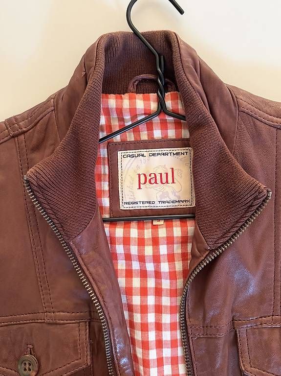 Giacche: Paul Lederjacke / Bomberjacke aus Echtleder  Grösse S – Usato da Murten venduto da JCapt 2