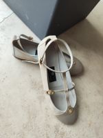 Rena Lange Ballerinas Gr. 38 Wildleder Beige