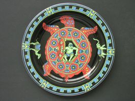 BOPLA Dessertteller * TURTLE * Serie WILDLIFE - ø 21 cm
