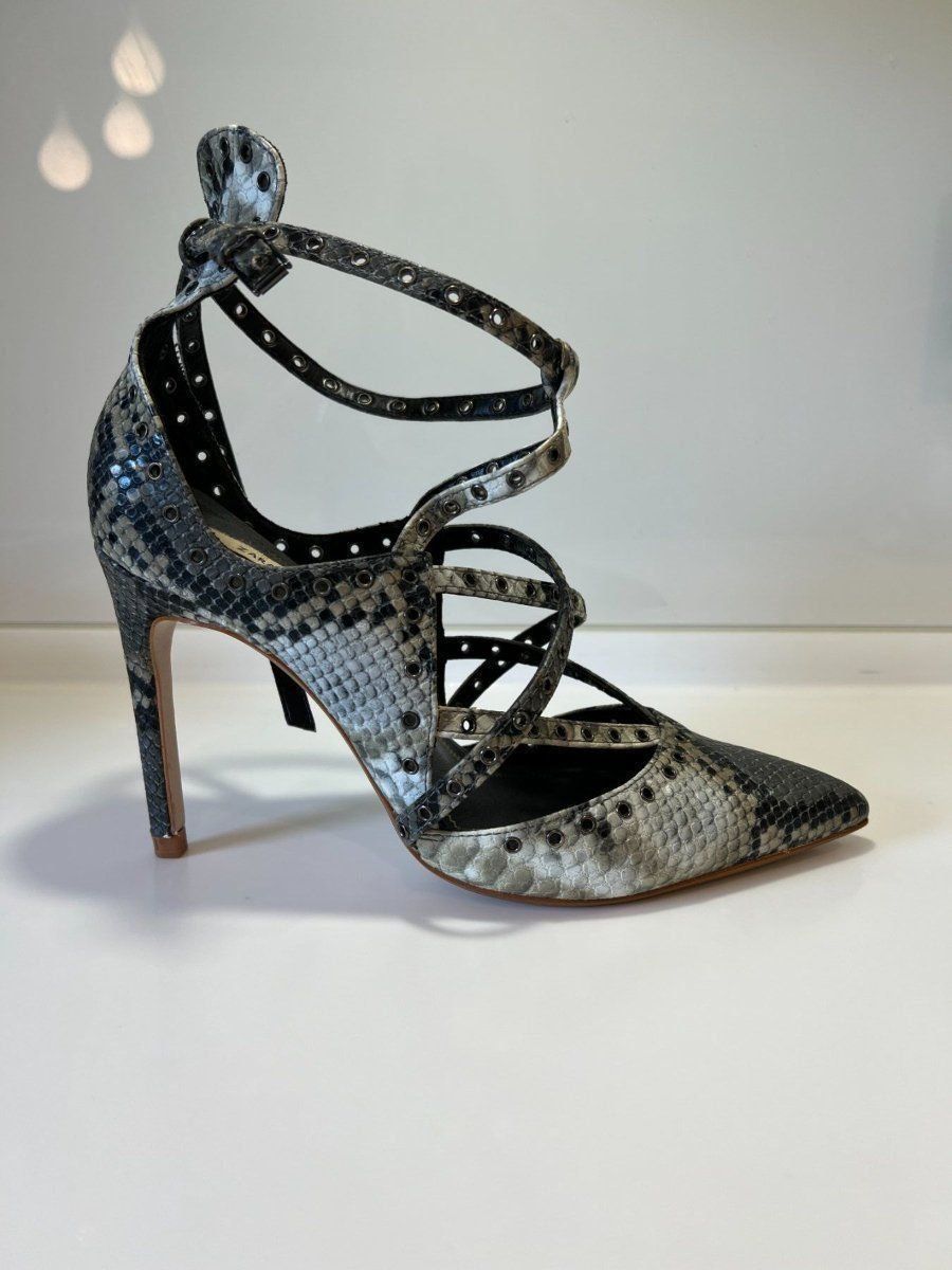Chaussures femmes: ZARA Highheels Schlangenoptik, Size 39 – D'occasion à Muri b. Bern par SigridW