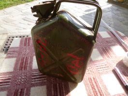 Kanister Kraftstoff 5 Liter Phänomen Militär Oldtimer Garage