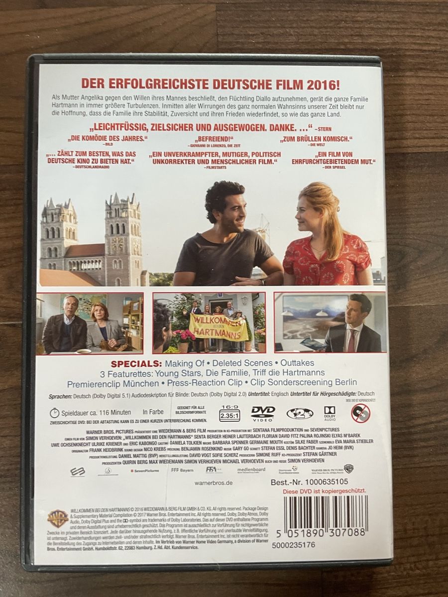 Alle DVDs: Willkommen bei den Hartmanns DVD Komödie – Gebraucht aus Dübendorf von Phoo 1