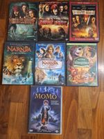 7 DVDs, Disney, Narnia, Dschungelbuch, Pirats Carribean,Momo