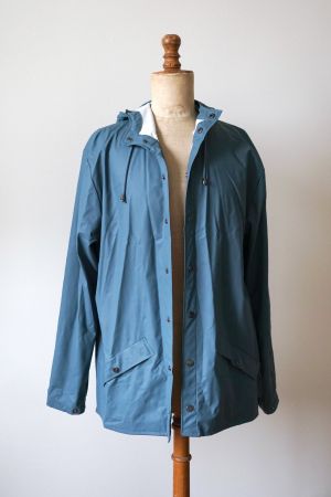 RAINS Regenjacke, Hellblau, Gr. S / M