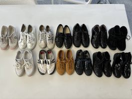 13 Paar Damen Markenschuhe Gr. 38 sehr Schön