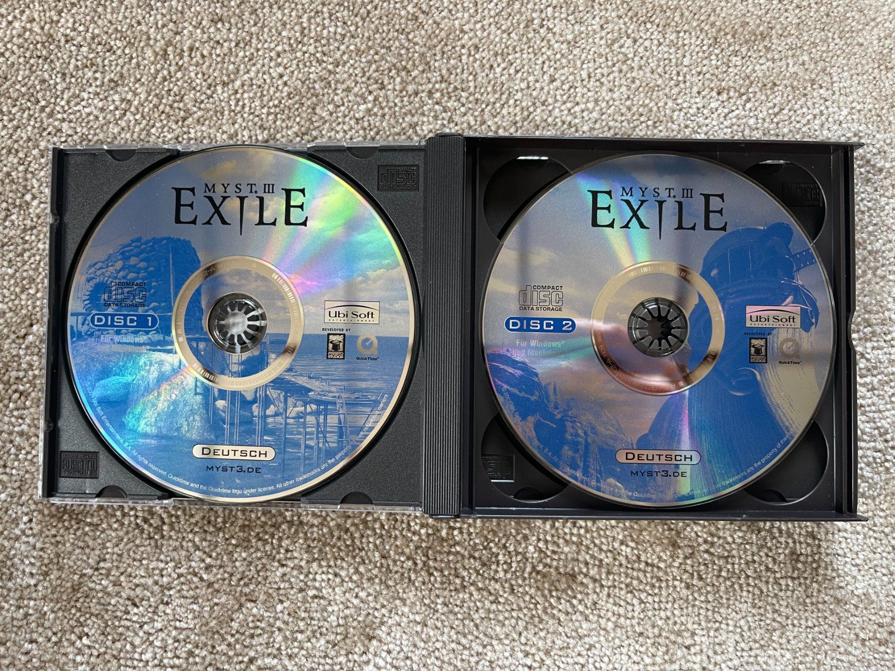 Microsoft Giochi: Myst III Exile 4 Disc Windows or Mac PC CD Computer Game – Nuovo (secondo la descrizione) da Couvet venduto da Aura_aura 1