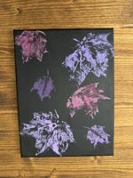 💜PINK & LILAC LEAFS PAINTING💜