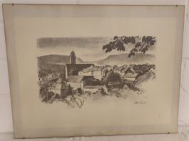 Wunderschönes altes Bild OTTO ERNST AARAU