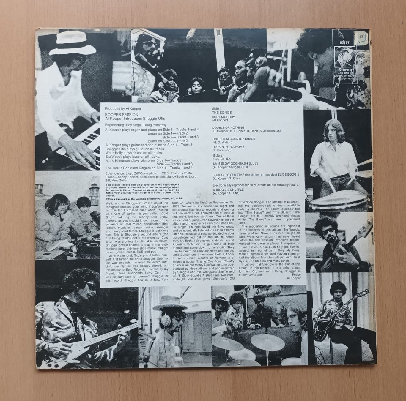 Dischi in vinile: Al Kooper – Kooper Session LP VG CBS S 63797 – Usato da zurich venduto da ARTMYART 1